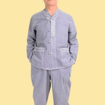토지몰 봄가을 남녀공용 20수 브이넥 문양자수