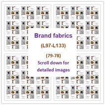 (l97-133) 브랜드 의류 천 라벨 의류 자수 패치 철 배지 천 붙여 넣기 diy, 125