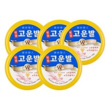 웰빙헬스 명품 고운발 풋크림 풋케어 발보습 발크림 5개