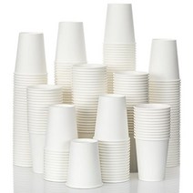 AOZITA 480팩 226.8g8온스 일회용 종이 커피 컵 물 주스 커피 차용 백서 핫/콜드 음료 컵 121323, 480, 8.0 Fluid Ounces