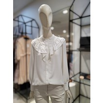 SI SI SI펀칭 러플 포인트 블라우스SEBAC2419 (P002088238)