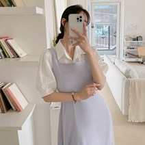 코코블랑 퍼프포인트 반팔 셔츠