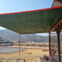 영팜 차광망 그늘막 차양막 타프 옥상 비닐하우스, 4중지, 5*7