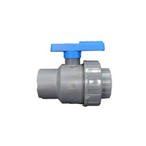 [도남농자재] 플라손 트레디드 PE 밸브 볼밸브 pvc 농자재 관수자재, 40mm(암/암), 1개