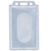 출입증 입주민 아이디카드 투명 사원증케이스 아크릴 카드홀더