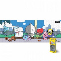 300피스 BT21 루프탑 DW746948 (고리) RM 방탄 정국 직소퍼즐 ARM 취미 300조각 풍경퍼즐 300pcs BTS퍼즐 풍경화퍼즐 취미생활 뷔 슈가 그림퍼즐 지민 제이홉 명화퍼즐 아미 BTS 퍼즐, 단일상품(UFS2128)