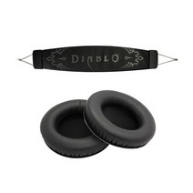 steelseries 시베리아 디아블로 3 부드러운 가죽 폰 용 헤드셋 커버 이어패드, 머리띠