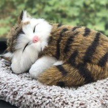 제네시스G80방향제 고양이방향제 잠자는강아지인형 고양이차량용, 1미미캣-코리안숏