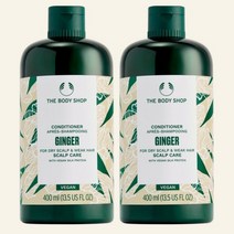 Thebodyshop Ginger 더바디샵 진저 스칼프 케어 컨디셔너 400ml 2팩, 1개