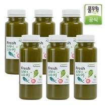 풀무원 풀무원녹즙 과채주스 프레시 그리너지 190ml x 6병 / 케일즙 키위주스, 선택완료, 단품없음