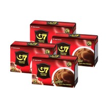 G7 블랙커피, 4개, 15개입