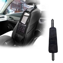 차량용 걸어 3단 포켓 자동차 만능 수납 정리 블랙 스타일 팟 수납함, 블랙스타일3단포켓