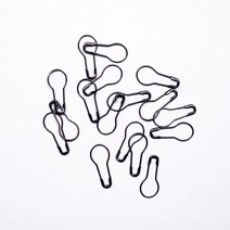 항아리옷핀 택핀 단수표시(흑니켈)22mm(1000개), 1000개