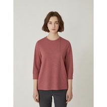 3여성)올리비아로렌 소매 진주장식 포인트 7부소매티셔츠 VOBALYM3251
