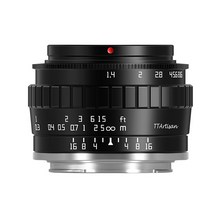 공식대리점 티티아티산 TTArtisan 23mm F1.4 APS-C 캐논 EOS M용 블랙