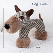 작은 대형견용 동물 봉제 강아지 장난감 씹는 물기 방지 반려동물 1PC, D