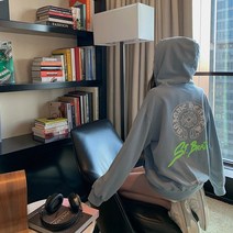 여성 후드티 반팔 티셔츠 롱 반팔티 여자후드티 오버핏 인박카060