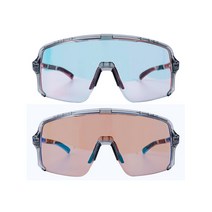 [WTD] 스포츠 골프 변색 미러 고글 G1(클리어 블랙/핑크)