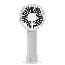 듀얼 몬스터 S21 휴대용 선풍기, SMD-S21000, Pure White