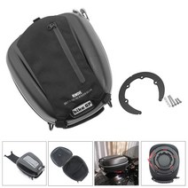 오토바이 탱크백 연료 탱크 가방화물 장착 브래킷 다기능 방수 가방 BMW G310GS R 오토바이 블랙, 한개옵션0