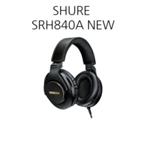 슈어 프로페셔널 스튜디오 헤드폰, SRH840A, 블랙