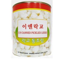 [더착한푸드]락교(이엔 3K) 식자재마트 대용량 업소용 이엔락교 락교캔 일식절임반찬