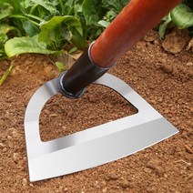 김매기 호미 귀농부부 텃밭 갈기 풀뽑기 전용, 망간강 중공 괭이 1.4m 메뚜기 나무 손잡이
