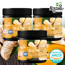 토종마을 [토종마을]HACCP인증 국산 울금(강황)가루 200g X 3개, 기타, 기타