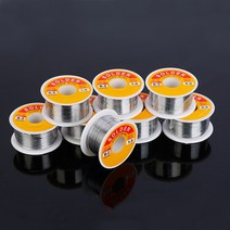 50g 0.5/0.6/0.8/1/1/2/1/5/2 Mm FLUX 2.0% 45FT 주석 납 와이어 용융 로진 코어 솔더 납땜 롤 무 세척, 02 1.5mm