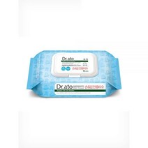 52매X5팩 닥터아토 순면 침독 아기 유아 손&입 전용 티슈 캡형O681