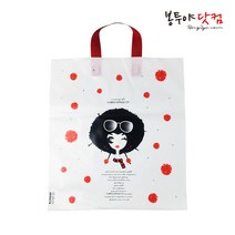 봉투야닷컴 루프백 R-4호 (38x42cm) 50장 비닐쇼핑백, 깔롱걸
