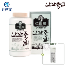 인산가 9회죽염 분말 1kg + 다양한 샘플 증정 + 휴대용기 6개 / 요리 양치 가글 코세척 코세정 비염 세안 / 죽염본가 인산죽염, 3개