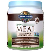 Garden of Life 로우 밀 오가닉 셰이크 파우더, 1개, 509g