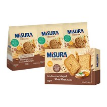 [비건]미주라 통밀비스켓 120g*3입 + 토스트비스켓 320g*1입, 단품