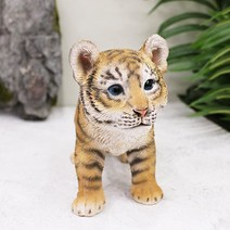 큐티 재물 호랑이 장식품 1P 호랑이장식 개업선물 범띠선물 새해선물 행운장식 풍수소품, 백두산호랑이, 서있는호랑이