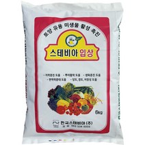 스테비아 입상 천연 유기질 비료 6kg 스테비아농법, 6000g, 1개
