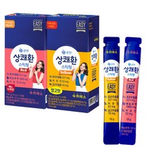 상쾌환 젤리 스틱 레드 망고맛 옐로우 배사과맛 1각 18g 10포입 단아스토어, 레드[배사과맛] 1각 10포입