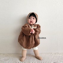 빠빠 초코라떼본딩슈트-2온스보넷세트 베베 유아 아동 아기옷 아동복 바디수트
