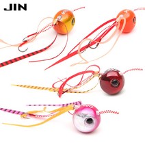 진물류 신형 유동식 타이라바 세트 40g-150g 참돔 우럭 광어 루어 바다 선상 낚시, 50g, 골드