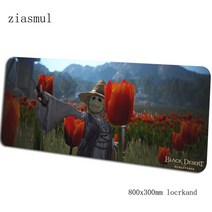 키보드마우스패드 검은 사막 마우스 패드 80x30cm 매트 최고의 컴퓨터 게임 액세서리 크리스마스 선물 키보드 pc 게이머, [17] Size 900x400x4mm, [07] pattern 7