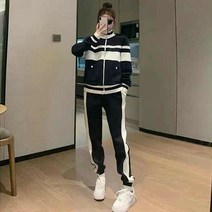 여성 골프 트레이닝복 집업점퍼 조거팬츠 상하세트 투피쓰