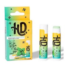 Honeydrop Manuka Honey Lip Balm - Natural Hydrating Treatment Infused with Peppermint and Eucalyptus, 3
