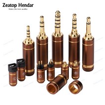 1Pcs 2.5mm 3.5mm 4.4mm 수 잭 밸런스드 오디오 플러그 Y 스플리터 슬라이더 잭 MMCX 0.78mm IE80 SE846 D, 11 1Pair 0.78Pin