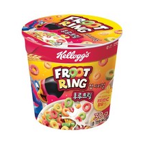 켈로그 후루트링 컵 시리얼, 24개, 30g