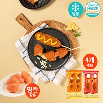 아라향 명란핫도그 명품핫도그 명란품은핫도그 핫도그 간식 영양간식 간편식 식사대용 빅도그 치즈 떡 소세지, 선택7. 모짜렐라소세지 2개 + 쌀떡소세지 2개