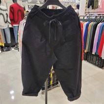 더블제이디 NC12 구쯔 블랙 와이드팬츠
