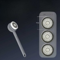 전동 때밀이기계 자동 벽걸이 새신기 셀프 등밀이, 전동 핸드 브러쉬 + 벽걸이 브러쉬
