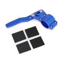 만소리휠 20인치휠 휠캡 범용 알루미늄 자동차 스타일링 조정 스티어링 휠 턴 로드 익스텐션 턴 시그널 레버 포지션 업 키트 자동차 액세서리, Blue