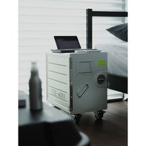 항공캐비넷수납장개인캐비넷문서캐비넷소형박스, 실버미디엄휠버전 39.5x28.8x28cm