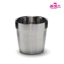 퀸센스 컵 2중 물컵 이중스텐물컵 (304재질), 본상품선택